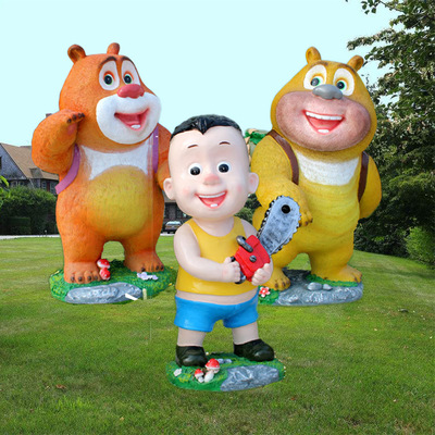熊出沒 從動畫到雕塑的文化藝術之旅
